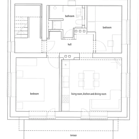 Apartment Black&white *